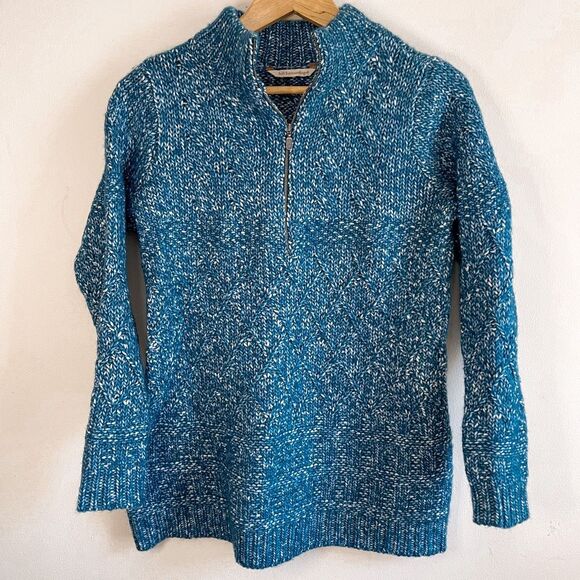 Soft Surroundings 1/4 Zip Sweater Size M - Picture 1 of 6